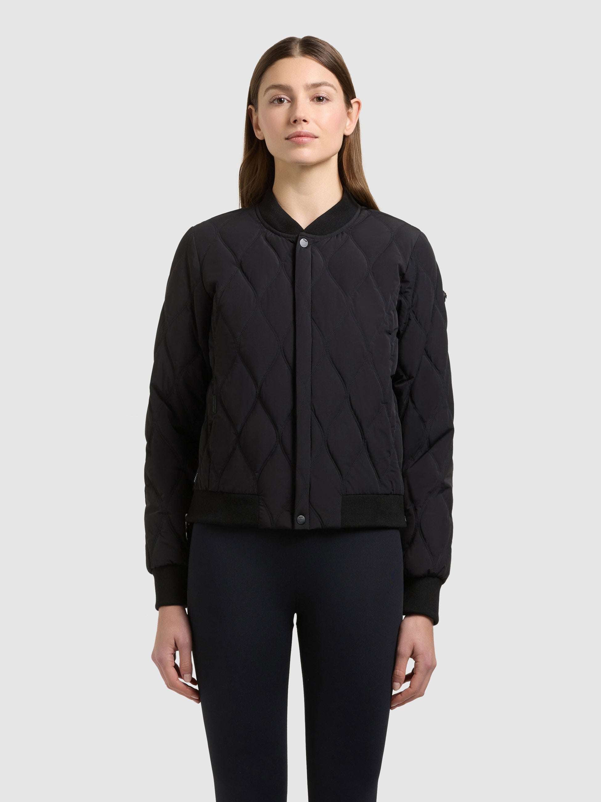 khujo-jacke-feen2-black-damen-steppjacke-kurz-regular-fit image 4