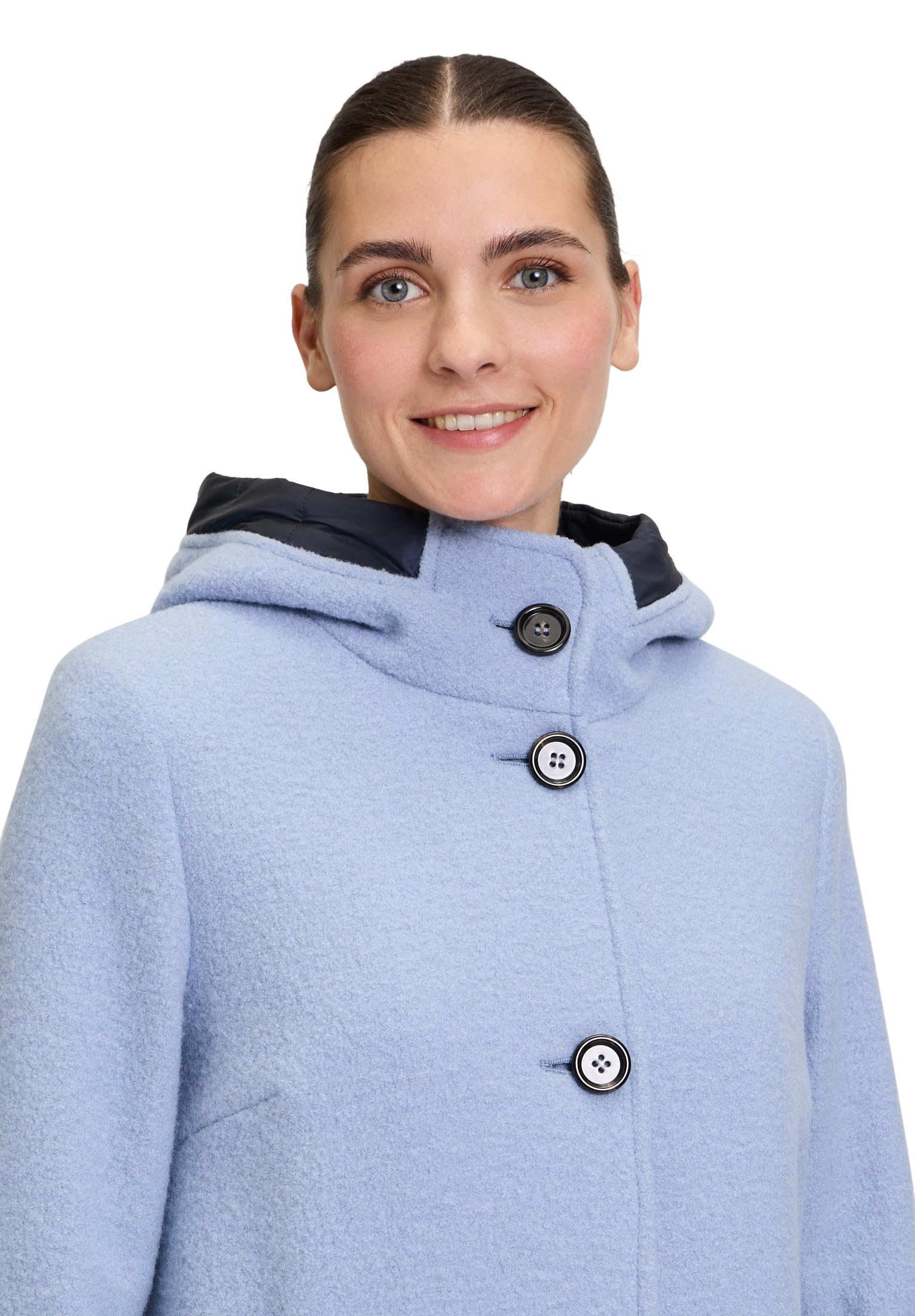 gil-bret-damen-wolljacke-mit-kapuze-100-schurwolle-klassischer-mantel image 6