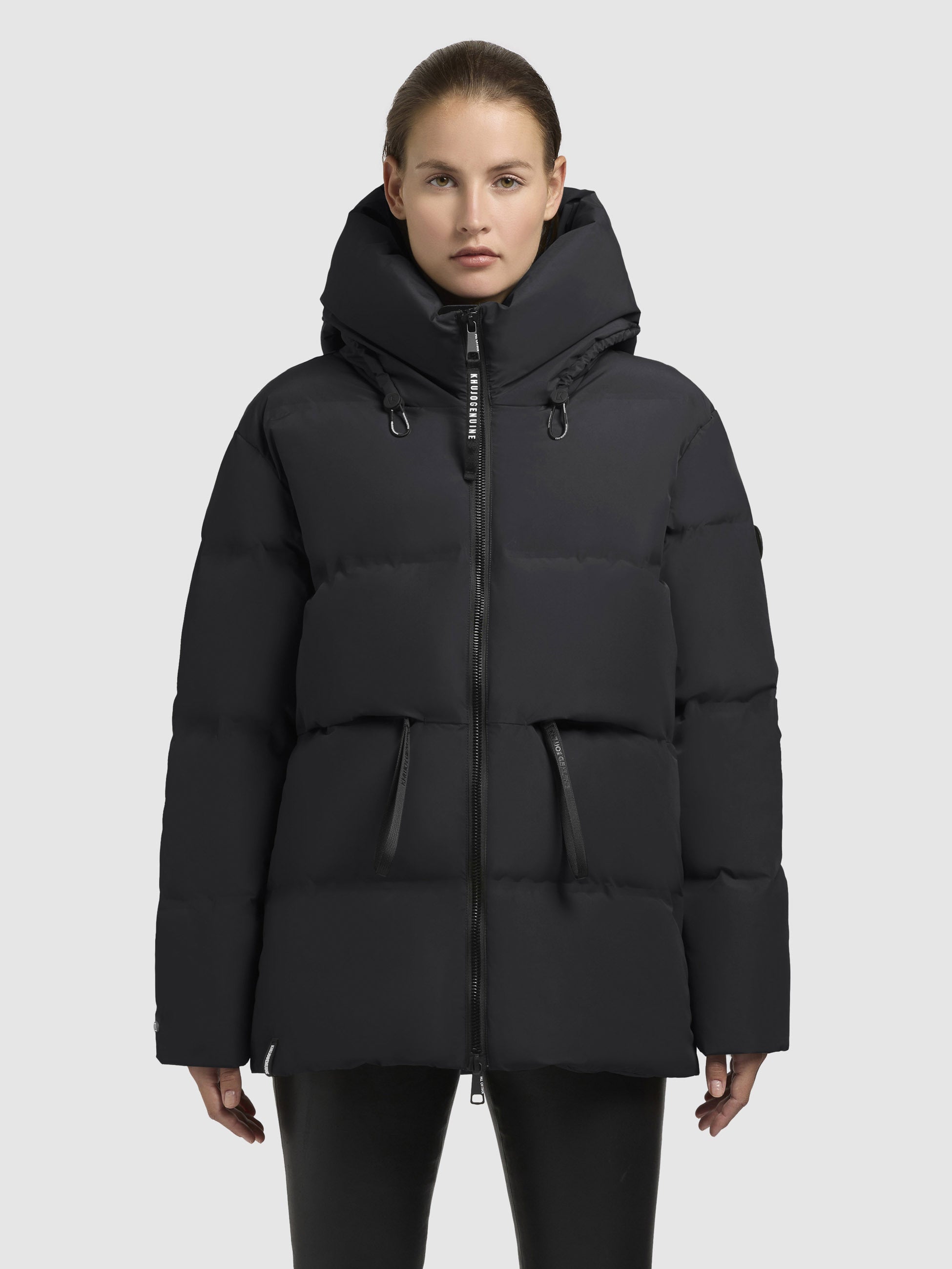 khujo-jacke-ellis-schwarz-steppjacke image 4