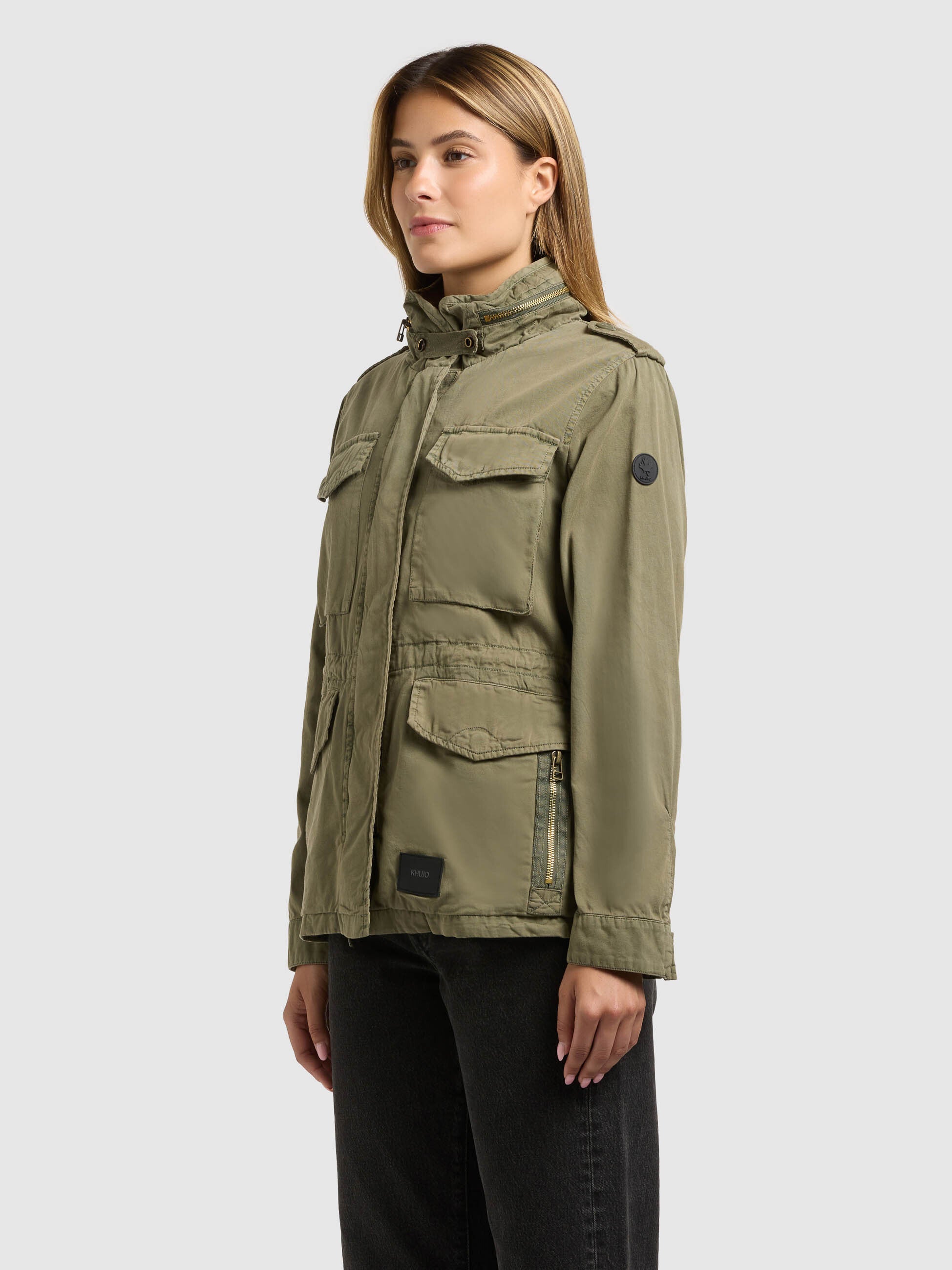khujo-jacke-nori-olive-fieldjacke-cargojacke-f-r-damen image 5