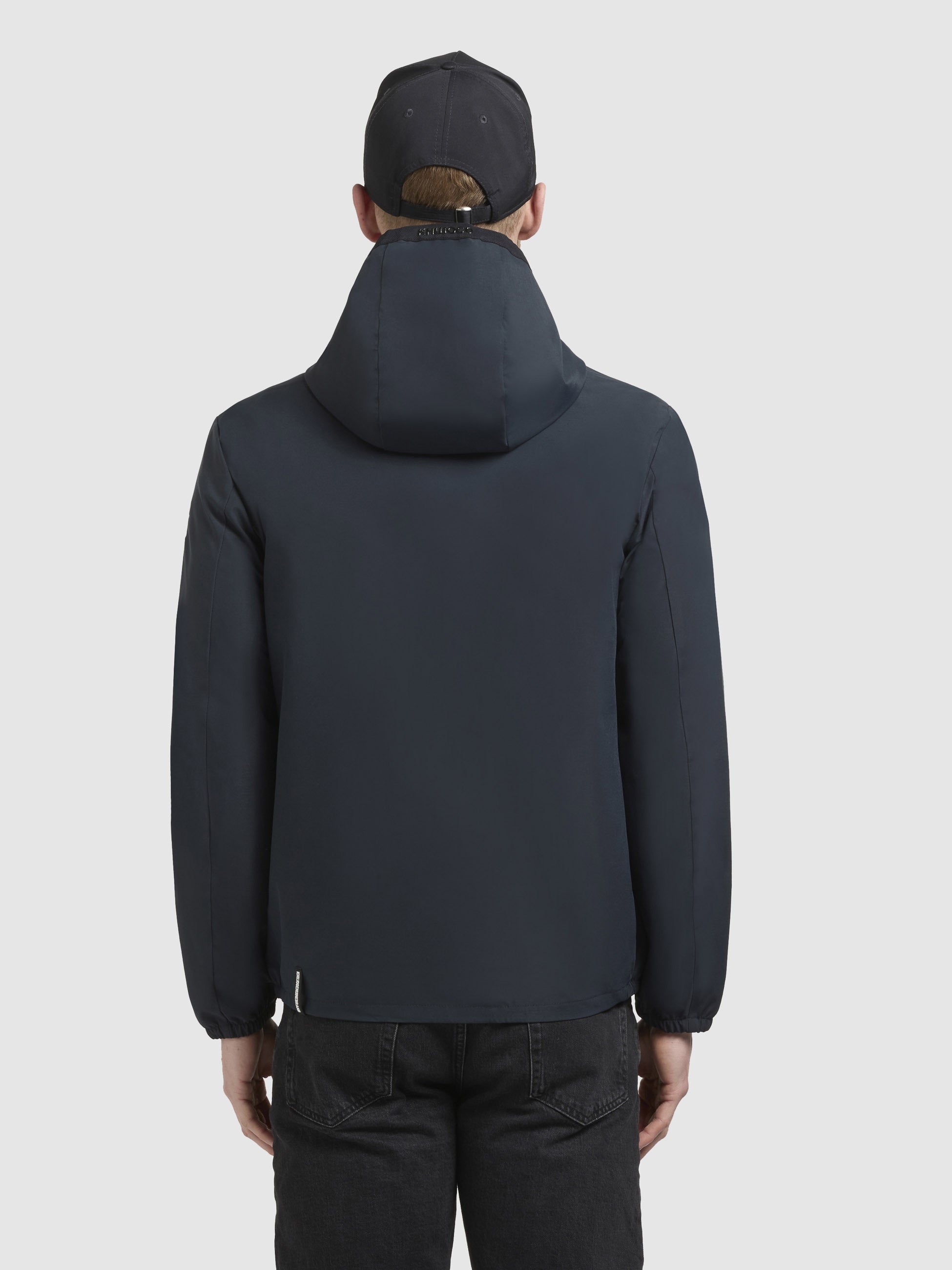 khujo-jacke-hamza-dunkelblau-basic-kapuzenjacke-regular-fit image 3