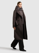 khujo-mantel-elena2-damen-wintermantel-moody-plum-knielang image 6