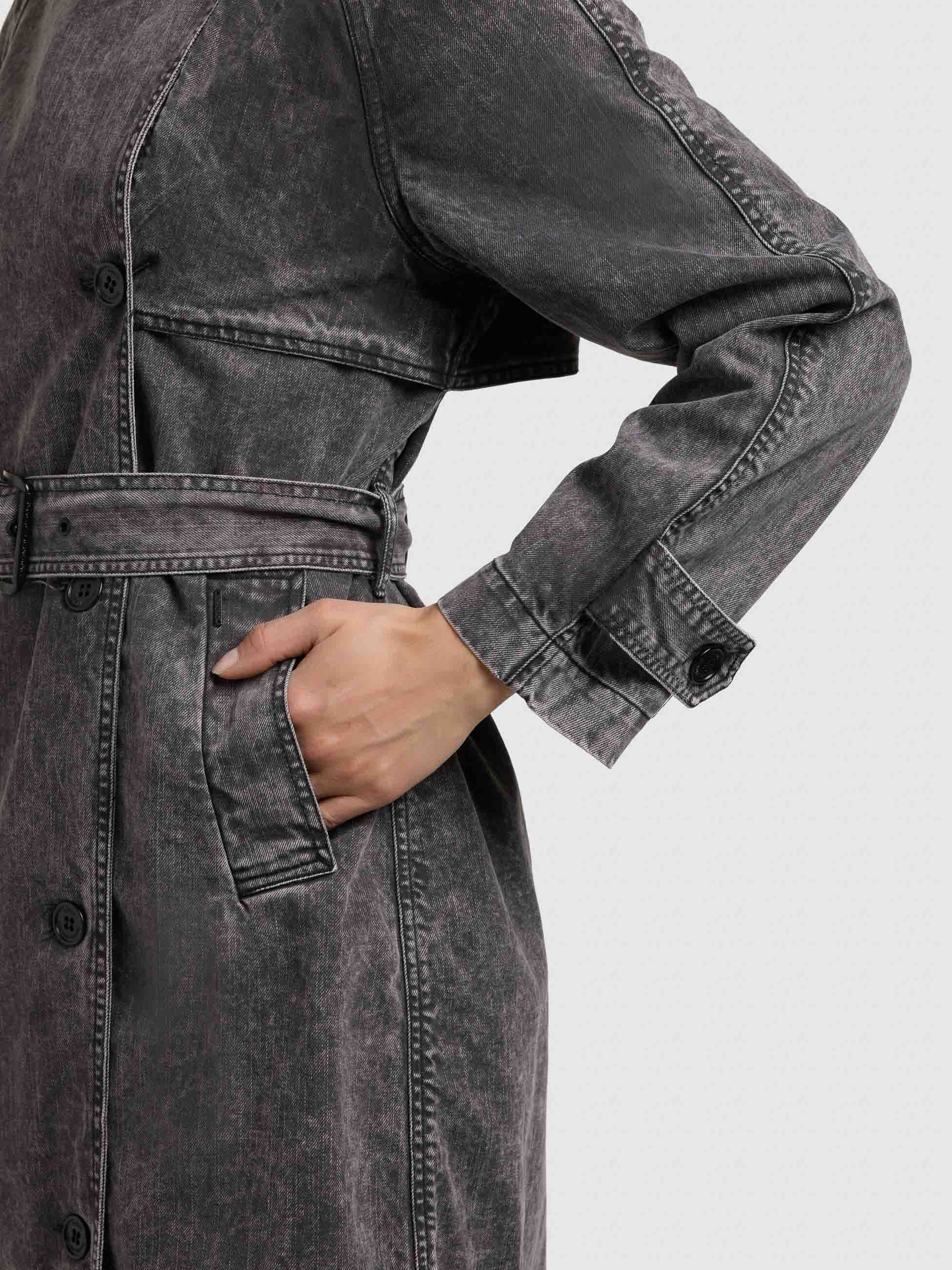 khujo-enza-damen-jeansmantel-black image 8
