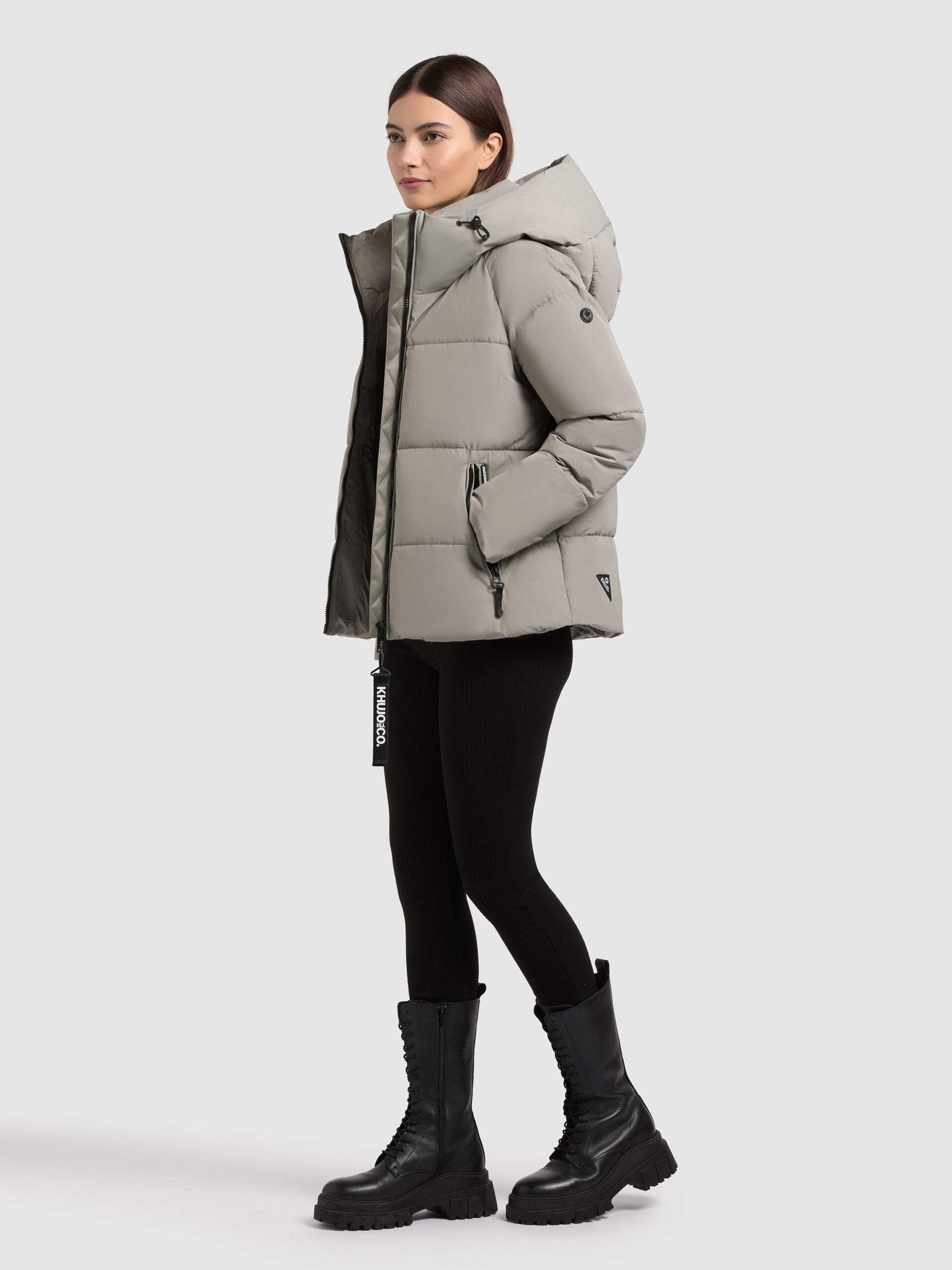 khujo-ono-damen-winterjacke-witcher-green-h-ftlang image 2