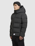 khujo-silas2-damen-steppjacke-dunkelgrau-wattierte-winterjacke image 5