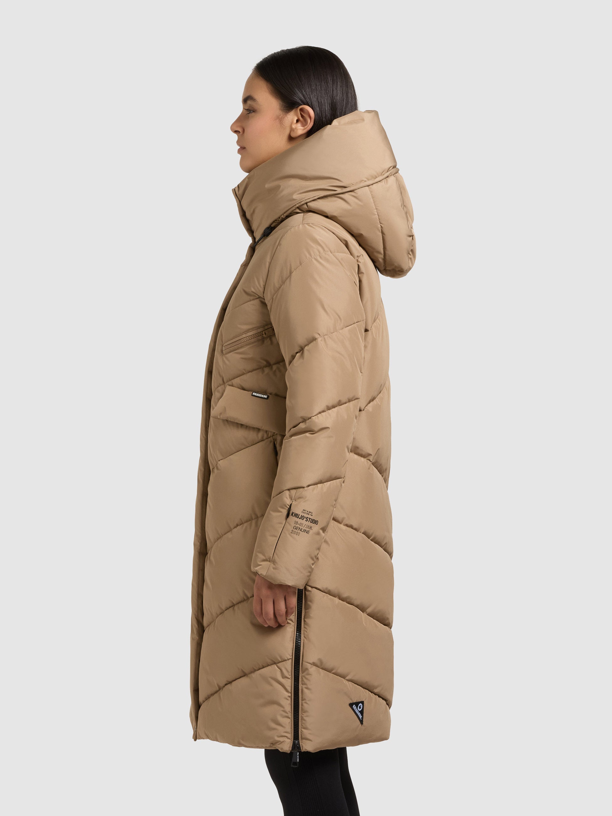 khujo-mantel-sunne-cookie-beige-knielanger-wintermantel-f-r-damen image 5