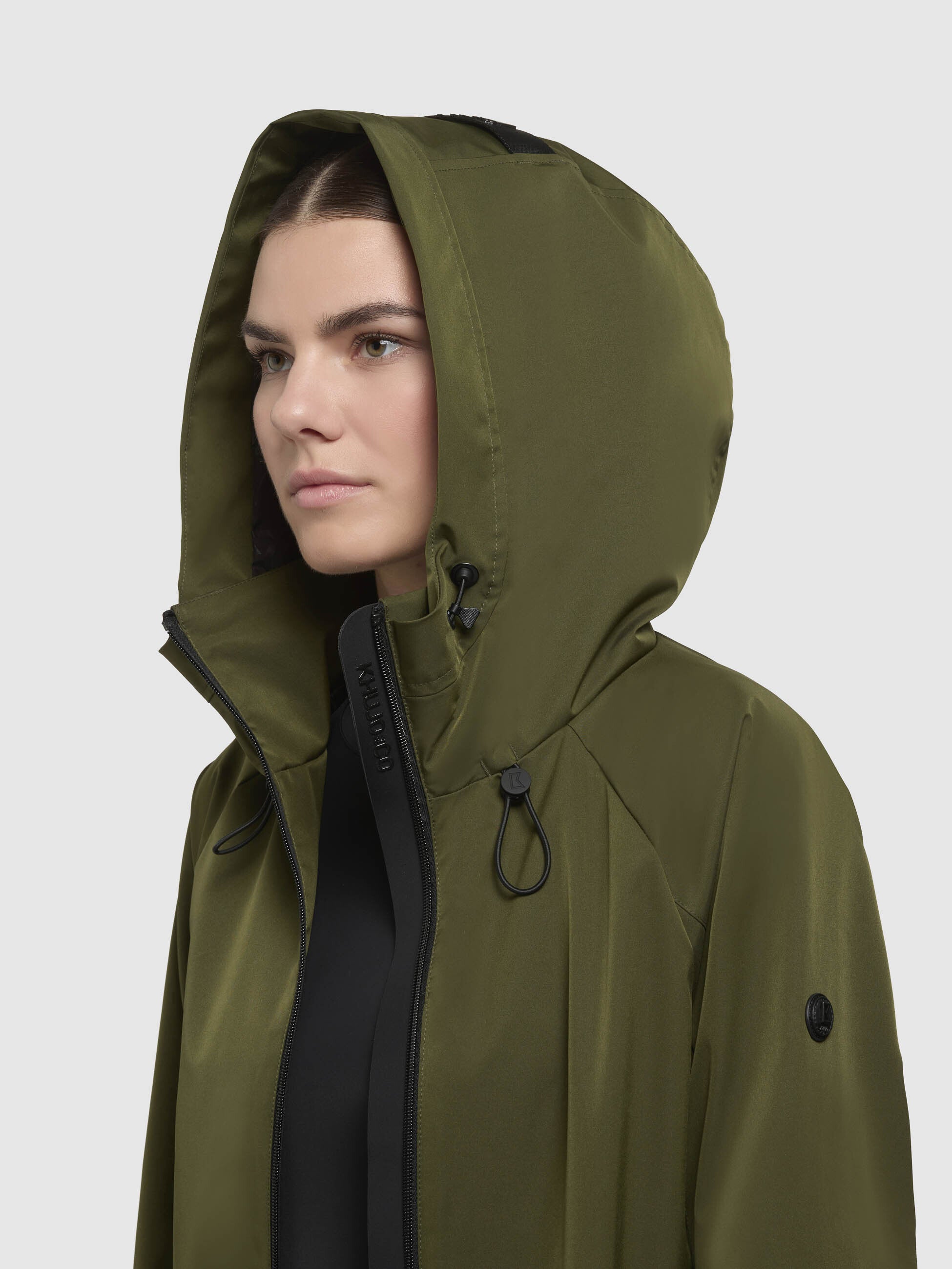 khujo-mantel-pinax-olivgr-n-knielanger-sommerparka-mit-kapuze-regular-fit image 7