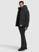 khujo-jacke-gero-winterjacke-dunkelgrau-damen image 6