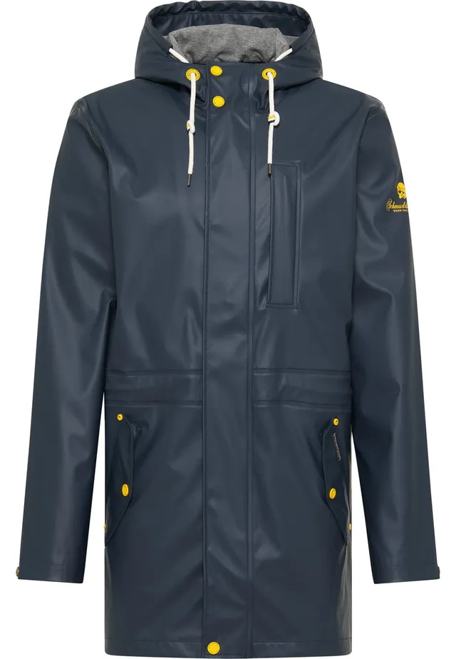 schmuddelwedda-herren-regenmantel-3in1-mit-sweatshirt-innenjacke image 1