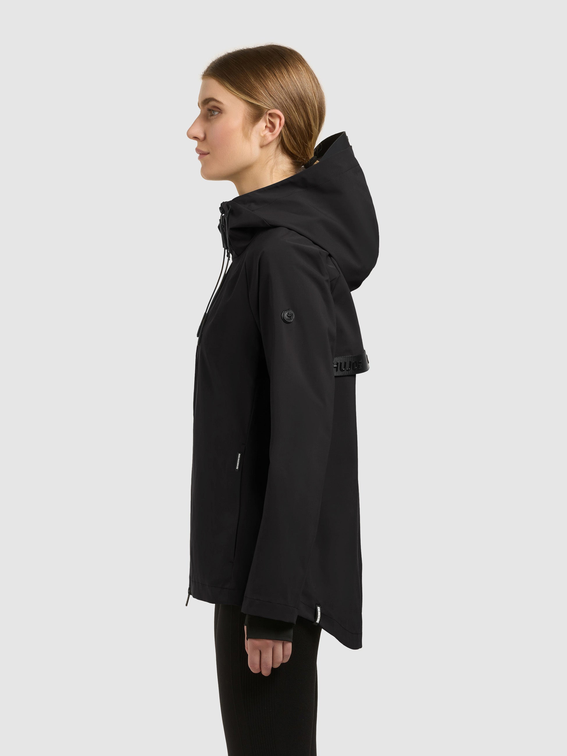 khujo-jacke-wrem-black-damen-kapuzenjacke-wasserabweisend image 5