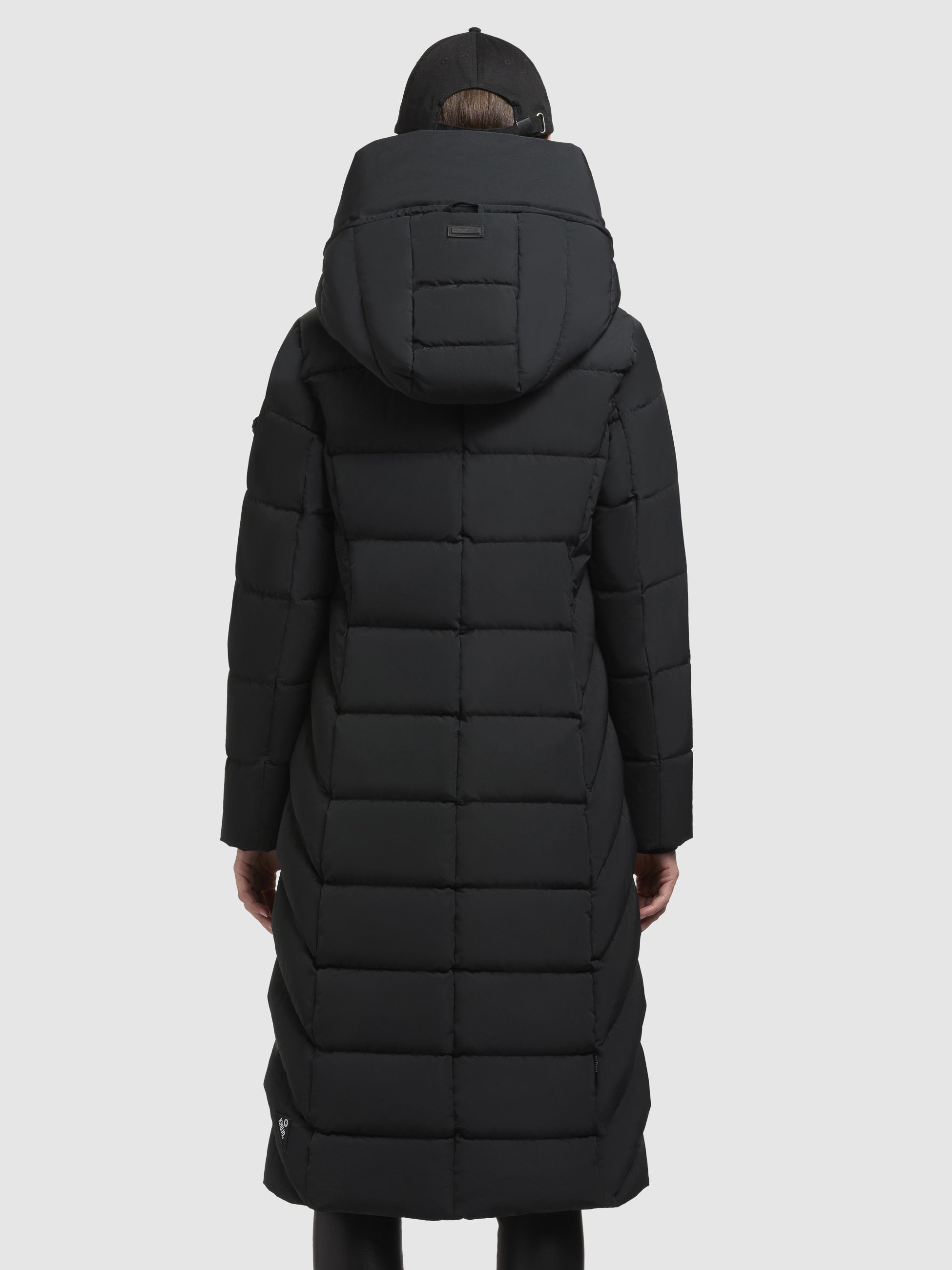 khujo-mantel-sensy-dunkelgrau-steppmantel-wadenlang-damen-regular-fit image 3