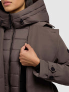 khujo-elena-city-damen-coat-taupe image 8