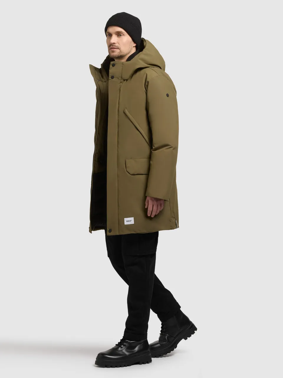 khujo-figaro-parka-herren-scrub-green-loose-fit image 1