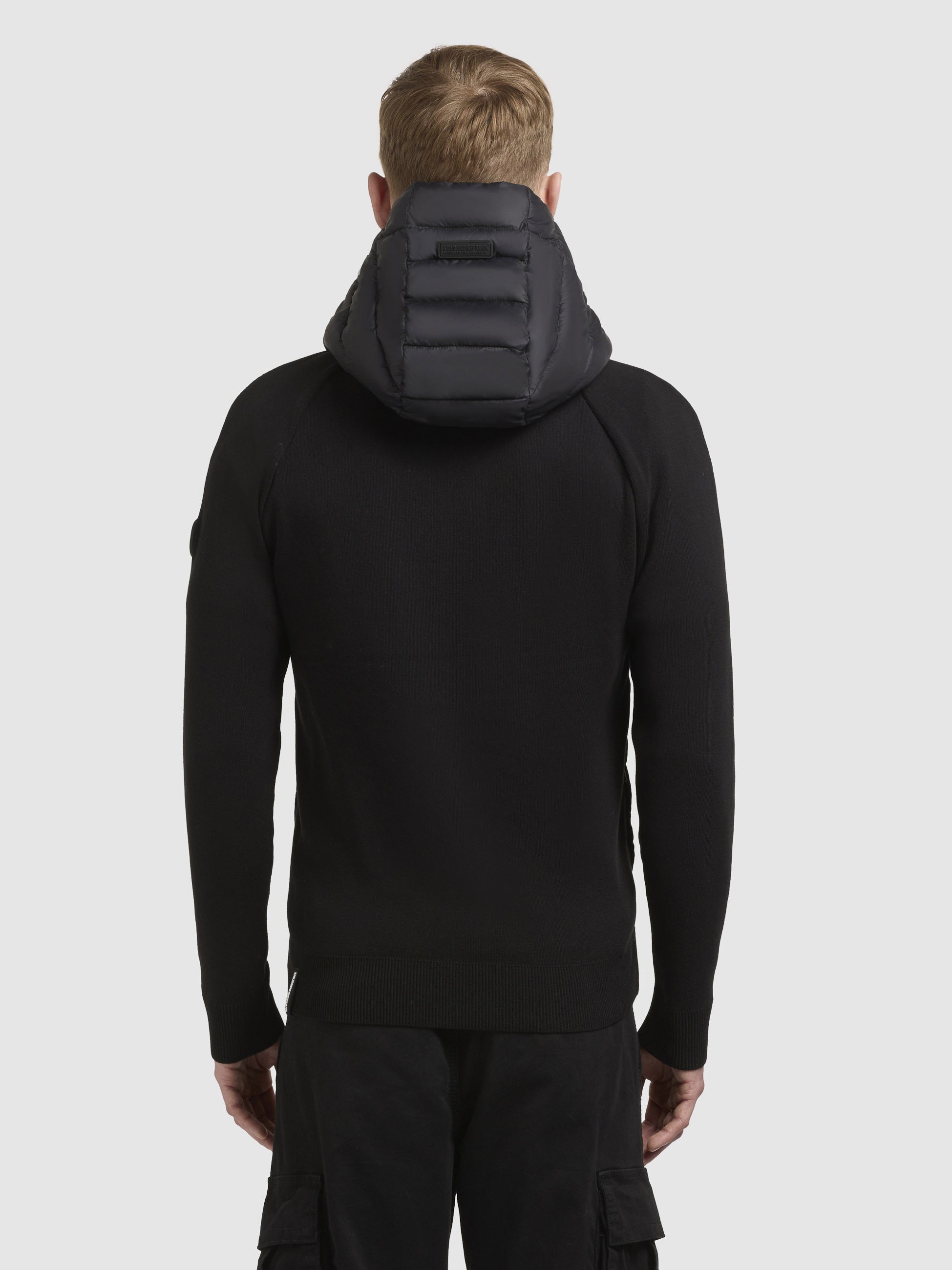khujo-nilon-damen-jacke-schwarz image 3