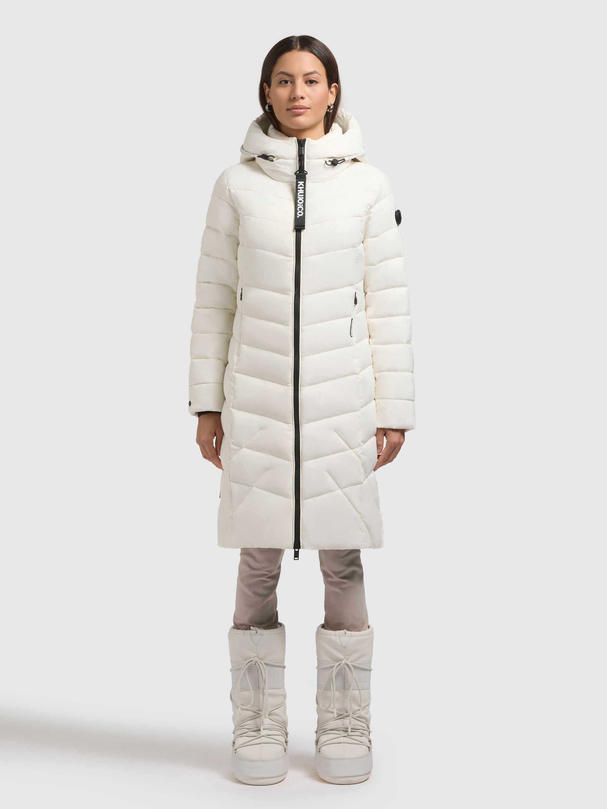 khujo-coat-odana4-luna-white-steppmantel-damen-knielang image 1