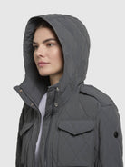 khujo-alimina-damen-steppjacke-blue-gray-slim-fit image 7