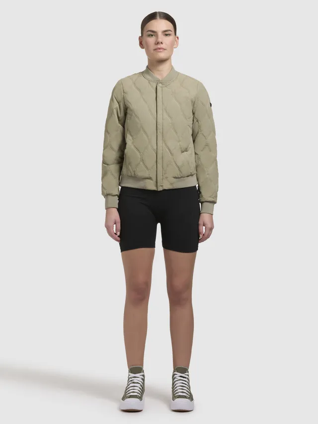 khujo-jacke-feen-damen-steppjacke-blassgr-n image 1