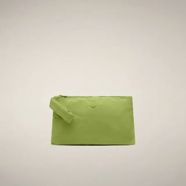 save-the-duck-remy-unisex-pochette-limegr-n-mit-handgelenkriemen image 1