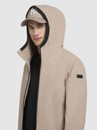 khujo-jacke-larm-beige-regular-fit-kapuzenjacke-damen image 7