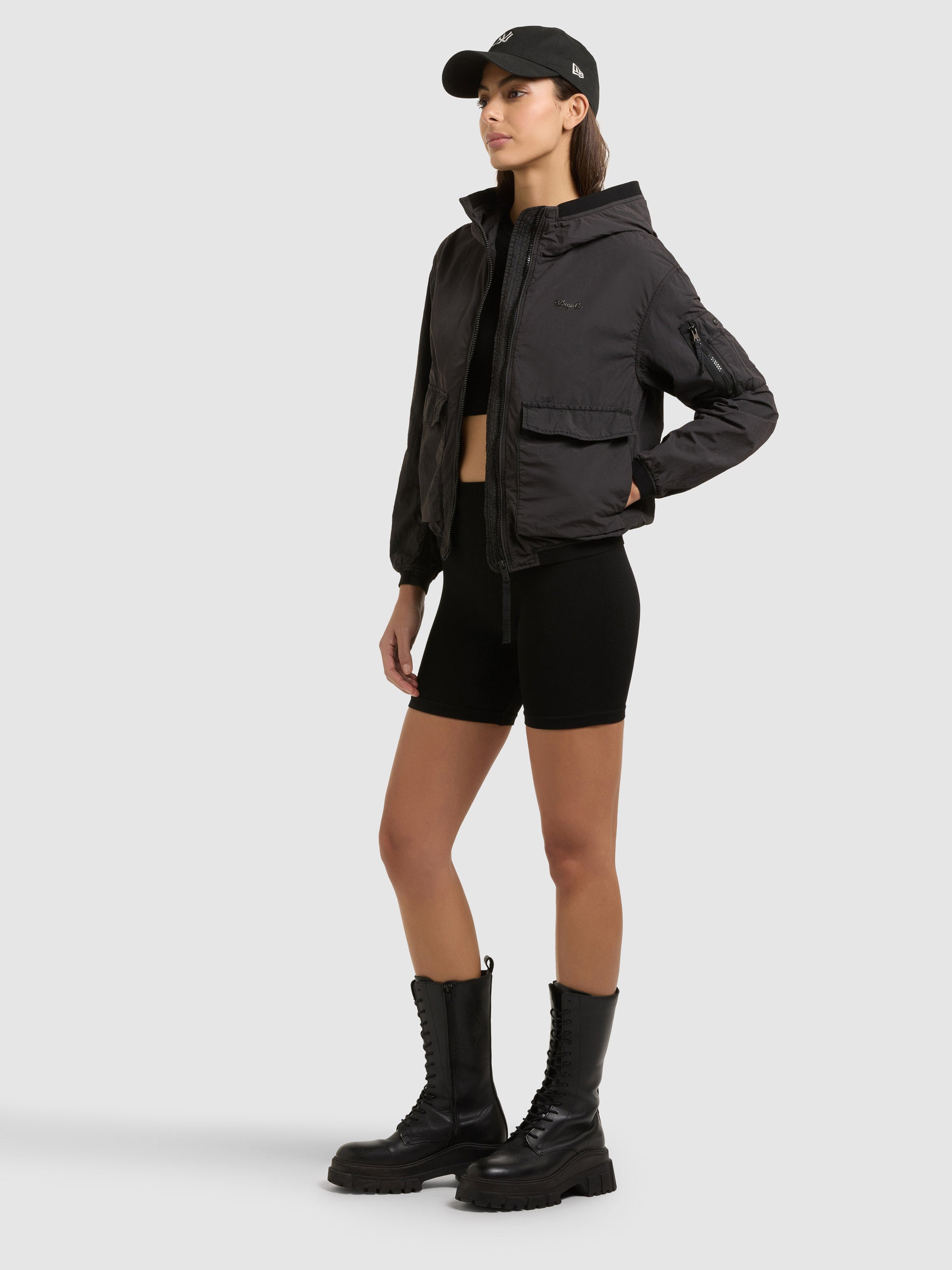 khujo-jacke-vona-black-bomberjacke-blouson-ungef-ttert image 6