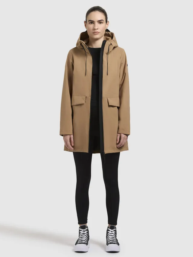 khujo-jacke-yoni-damen-kapuzenjacke-kamel image 1