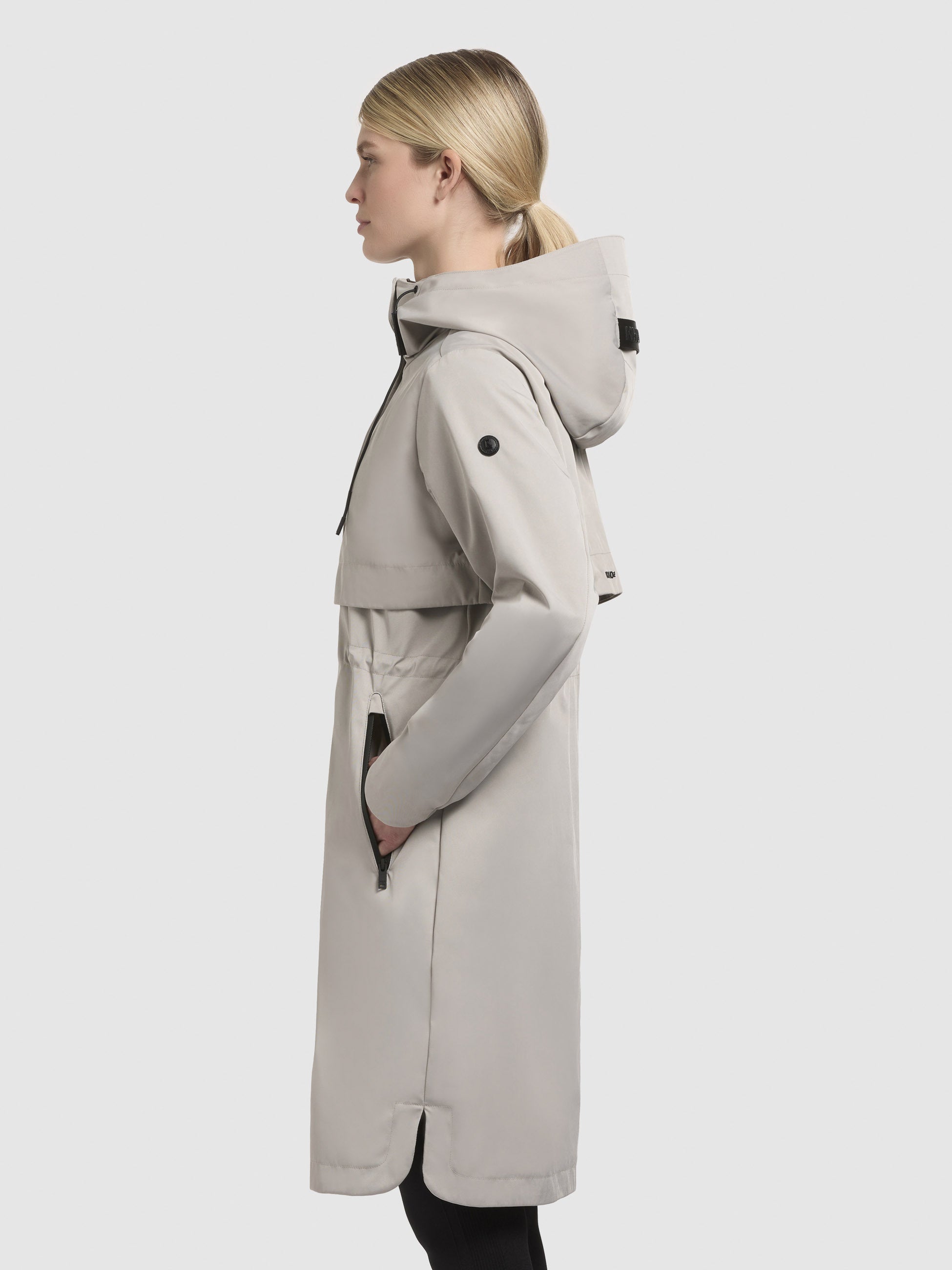 khujo-manao-damen-sommerparka-hellbeige image 5