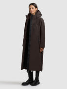 khujo-coat-lofi3-moody-plum-wadenlanger-damen-wintermantel-wasserabweisend image 2