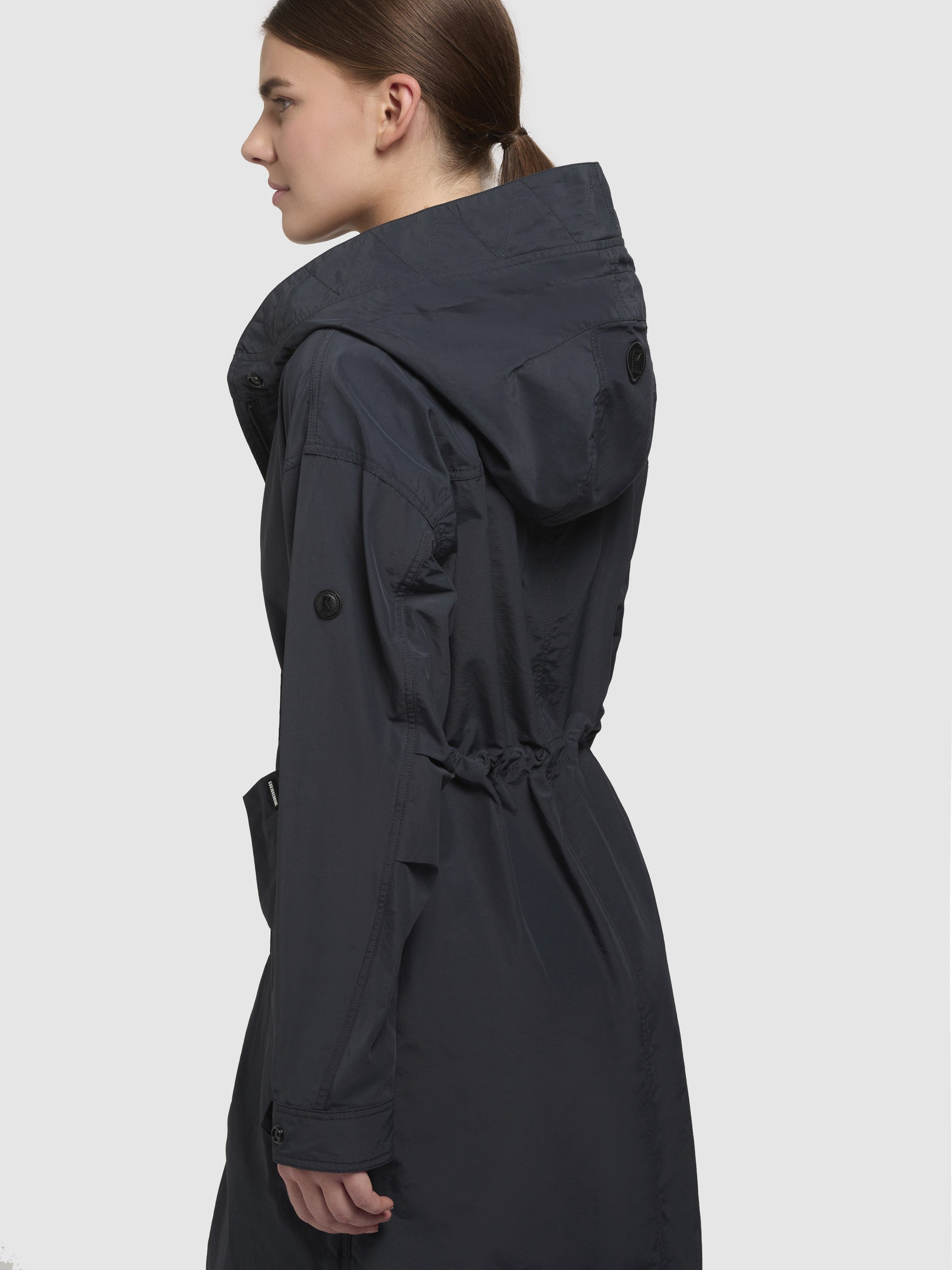 khujo-mantel-rayana-leichter-sommerparka-in-dunkelblau-im-loose-fit image 8