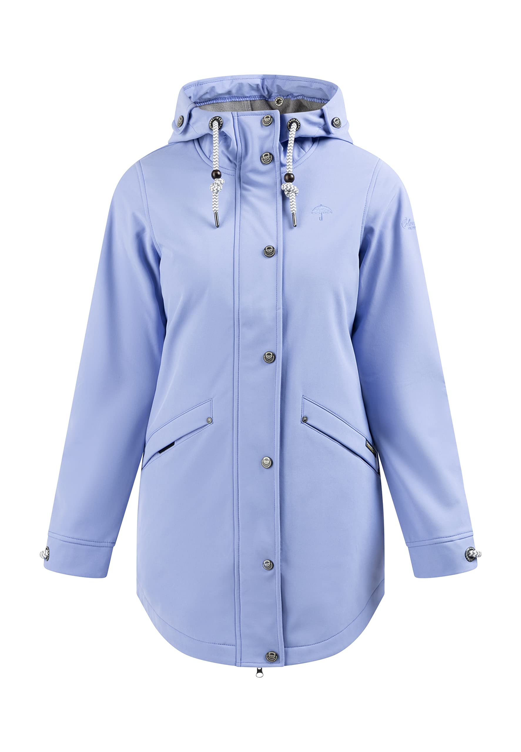 schmuddelwedda-damen-kurzmantel-softshellmantel-mit-fleece-innenseite image 5