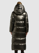 khujo-coat-rubina2-shiny-damen-steppmantel-mud-brown image 3