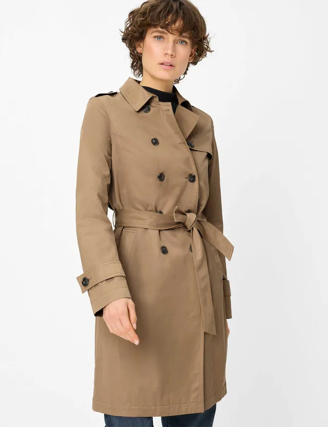 fuchs-schmitt-kurzmantel-london-damen-trenchcoat-doppelreihig-mit-g-rtel image 1