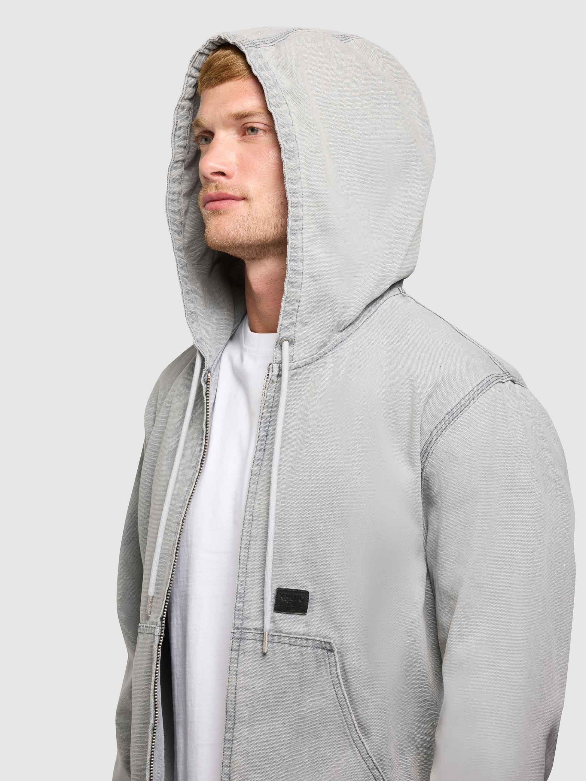 khujo-jacke-rhiis-light-grey-damen-blouson-workwear-mit-kapuze image 8