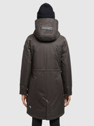 khujo-mantel-laria-dunkelgrau-wattierter-parka-regular-fit image 3