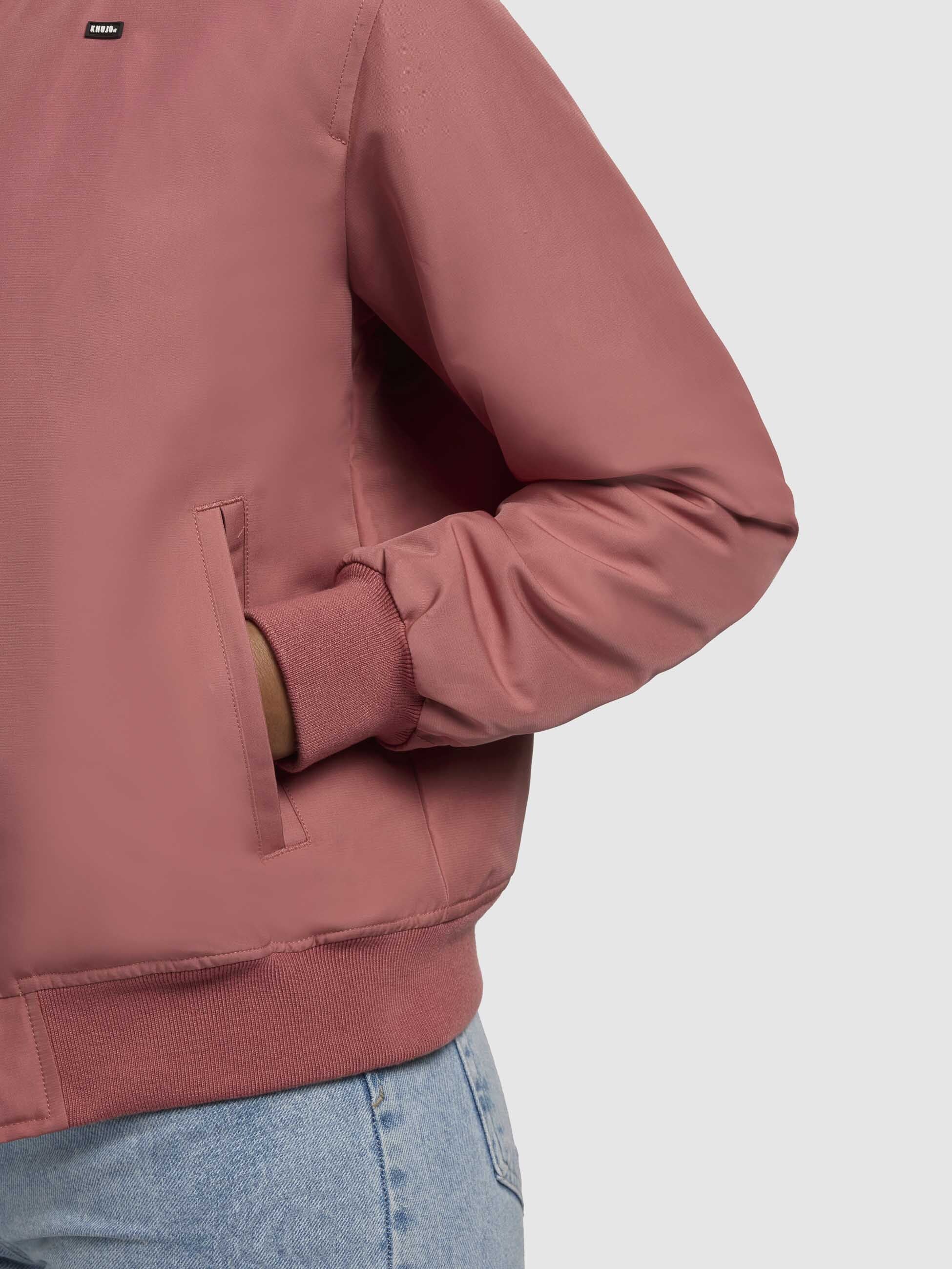 khujo-crystal-bomberjacke-rostrot-h-ftlange-college-jacke image 8