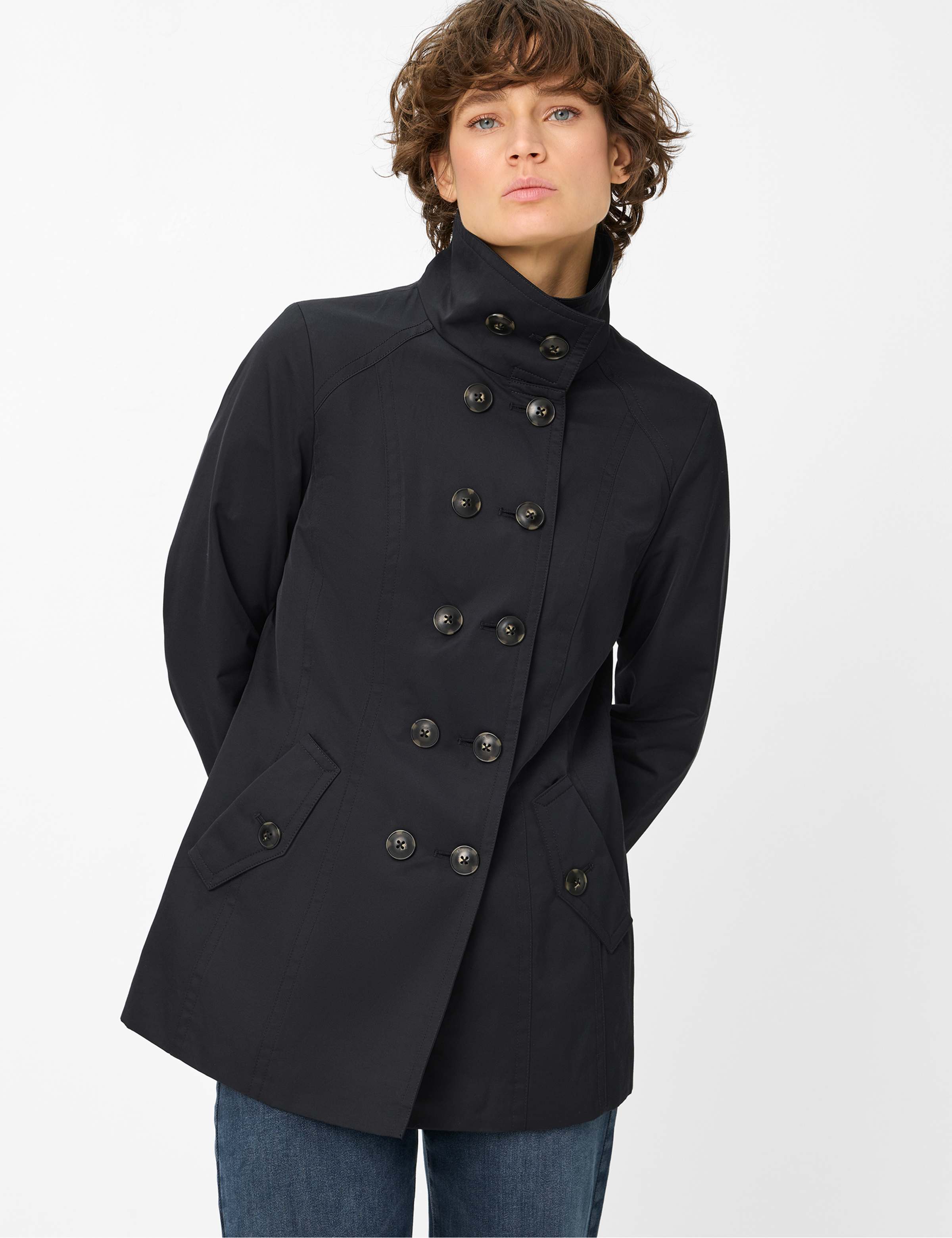 fuchs-schmitt-trenchcoat-york-damen-doppelreihiger-cottonmix-bergangsmantel image 8