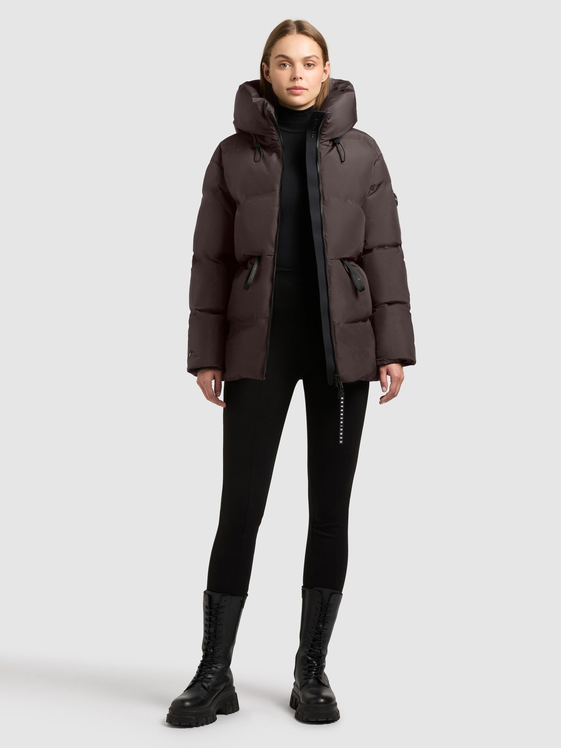 khujo-jacke-ellis2-moody-plum-damen-steppjacke-h-ftlang-wasserabweisend image 1