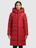 khujo-coat-jilias4-red-damen-steppmantel-winter image 4