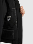 khujo-jacke-jafar-black-damen-kapuzenjacke image 8