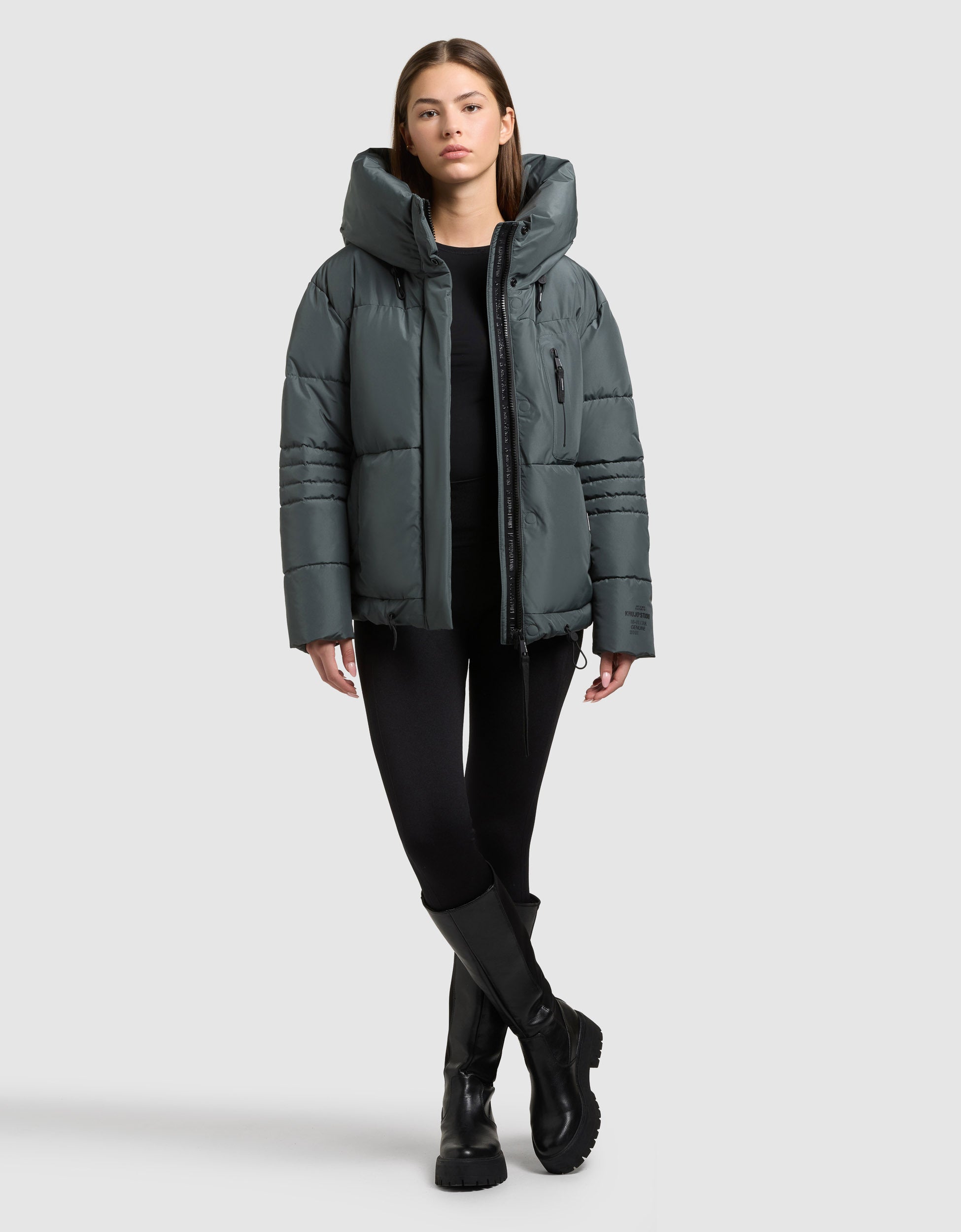 khujo-jacke-peeke2-with-gloves-foam-green-damen-winter-steppjacke image 6