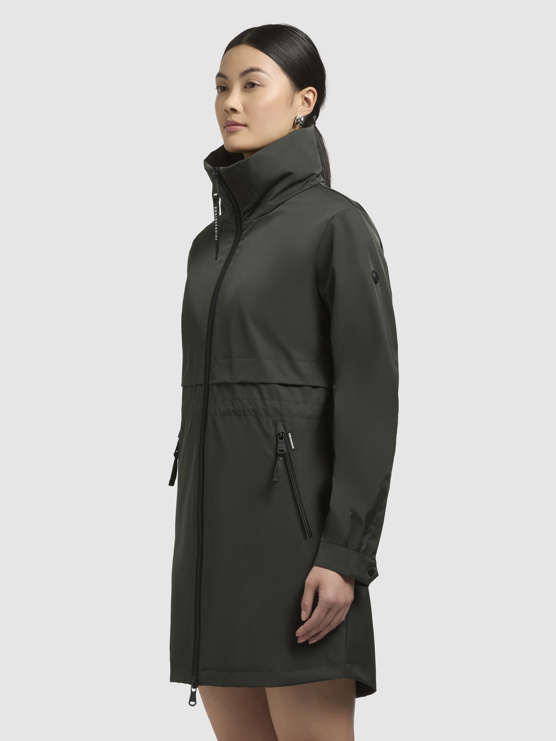 khujo-mantel-narin-dunkelgr-n-sommerparka-damen-regular-fit image 5