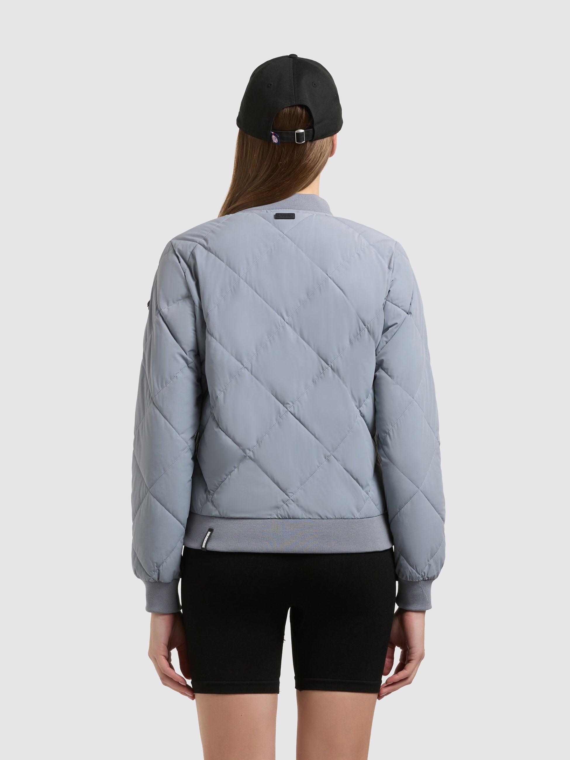 khujo-ange2-damen-bomber-steppjacke-misty-blue image 3