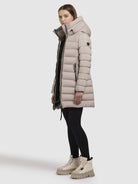 khujo-nekar-damen-steppjacke-light-beige image 2