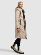 khujo-bibb-damen-mantel-steppmantel-macaroon-beige image 5