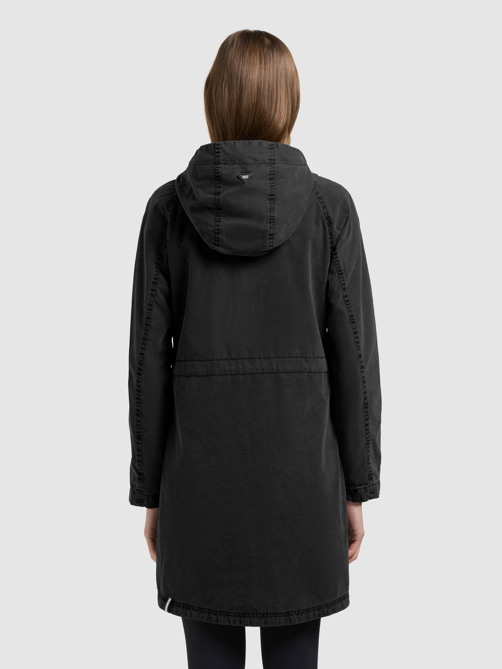 khujo-leal-black-black-kapuzenmantel-f-r-damen image 3