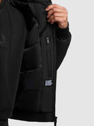 khujo-jacke-ginster-black-damen-blouson-mit-teddyfleece image 8