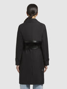 khujo-erine-damen-mantel-trenchcoat-black image 3