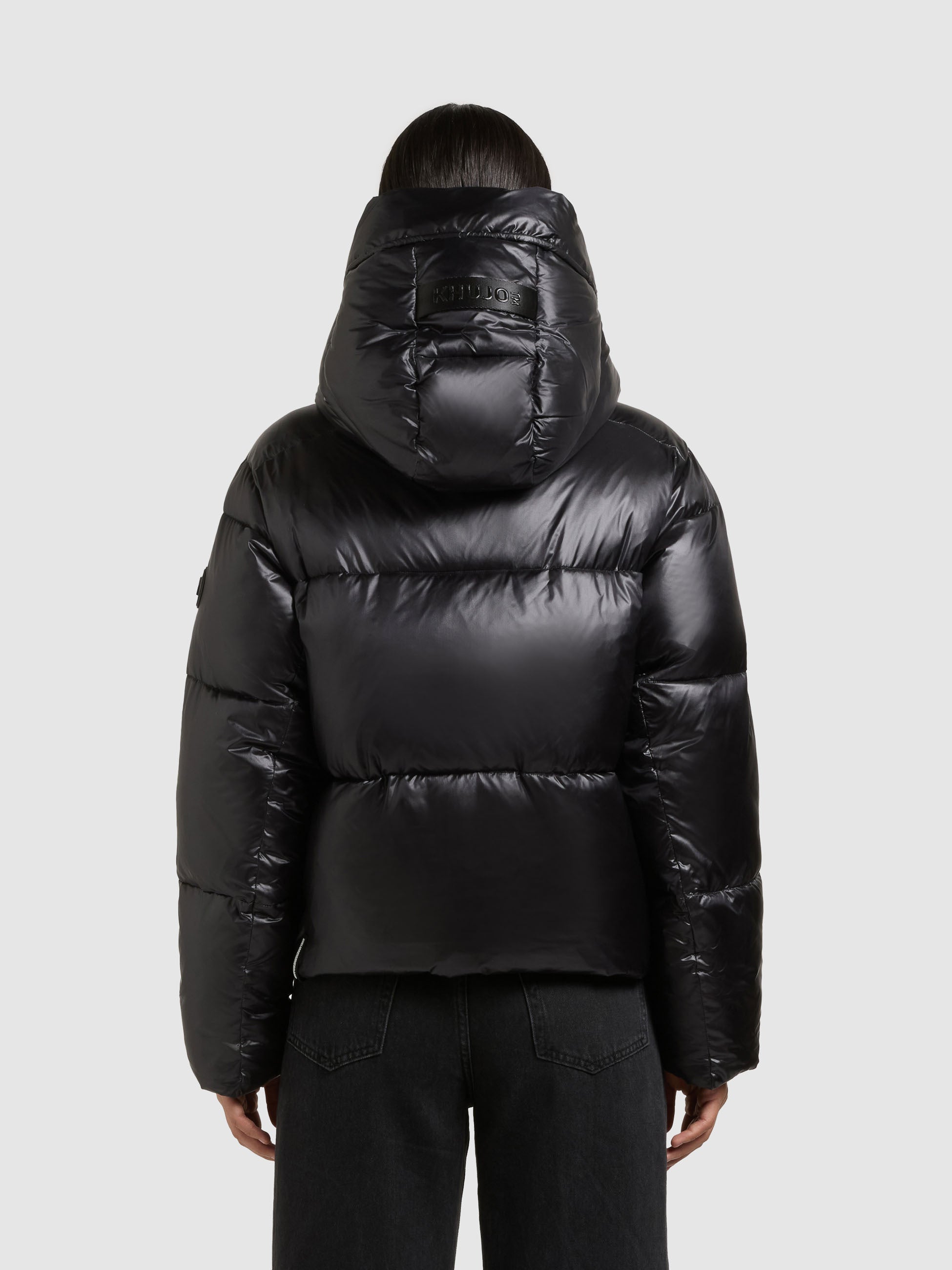 khujo-jacke-luna-damen-steppjacke-h-ftlang-gl-nzend-in-black image 3