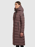 khujo-coat-gamp-orchid-lilac-knielanger-steppmantel-damen image 5