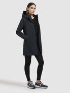 khujo-jacke-izaf3-dunkelblau-wasserabweisende-damen-regenjacke-mit-kapuze image 6