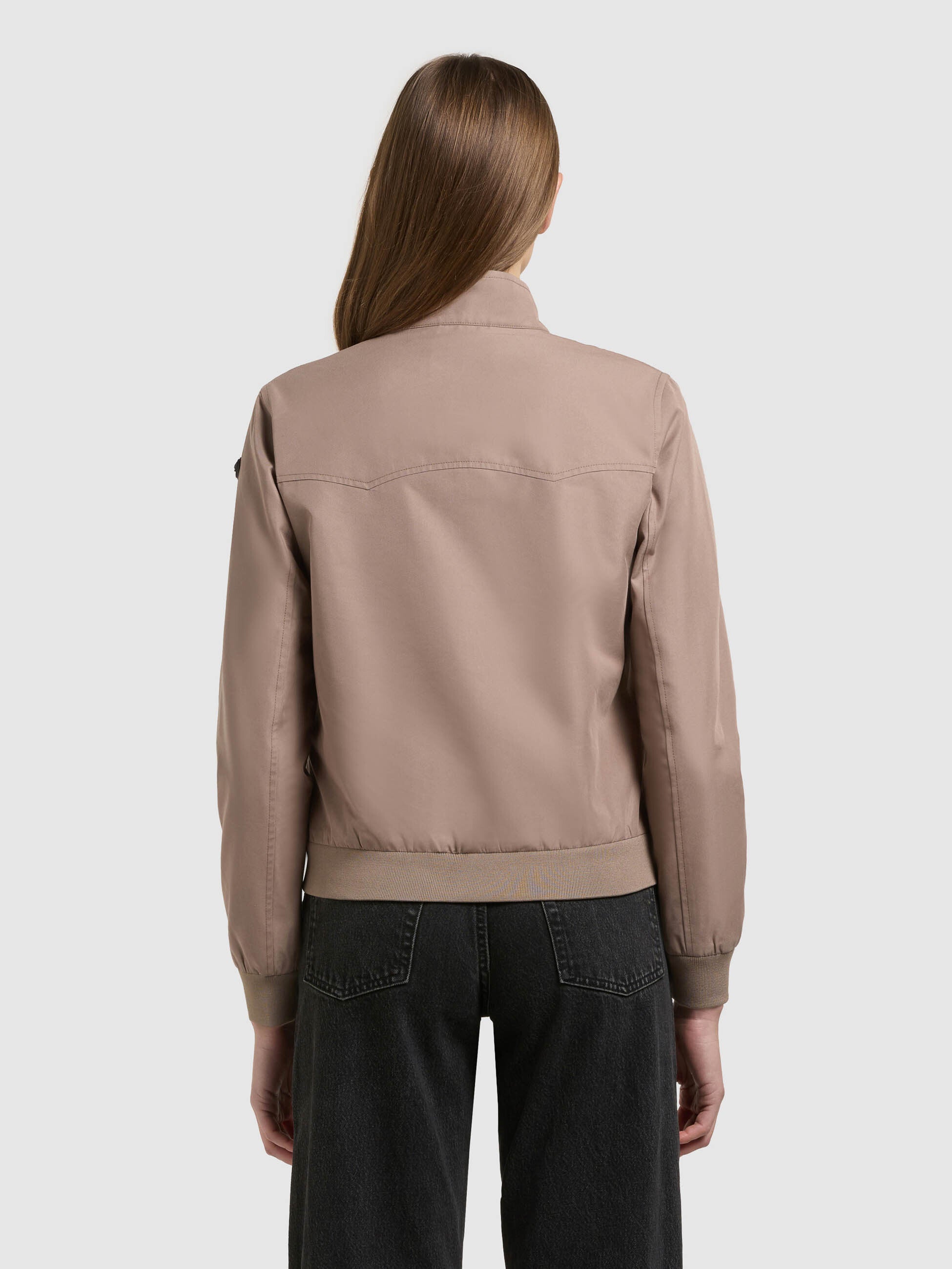 khujo-liesel-jacke-latte-brown-damen-blouson-sommerjacke-clean-design image 3